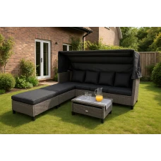 Садовая мебель Di Volio Luca серо-графитовая