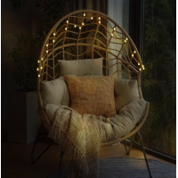 Ротанговое кресло-кокон Di Volio Alcamo для отдыха бежевый