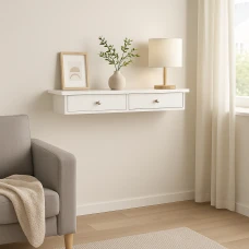 Полиця настінна Leobert Corner білий