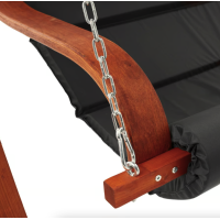 Садова гойдалка Di Volio Pergia двомісна сірий