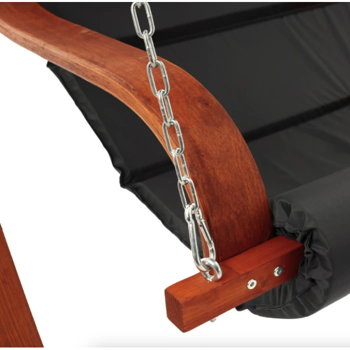 Садова гойдалка Di Volio Pergia двомісна сірий