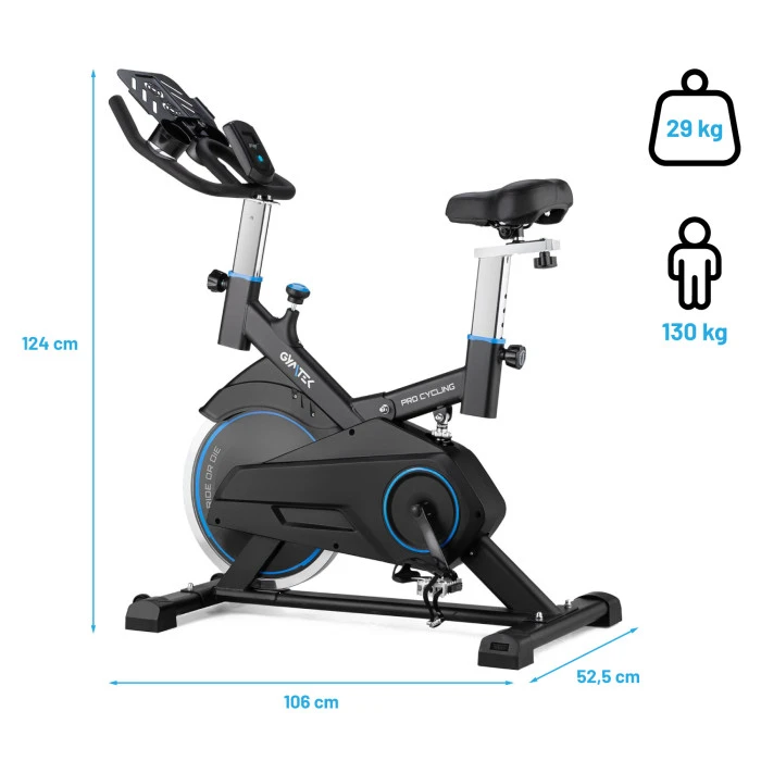 Спинбайк Gymtek XS1000 синий