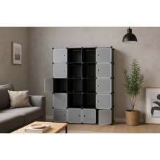 Модульный шкаф Leobert Modern New с полками для одежды