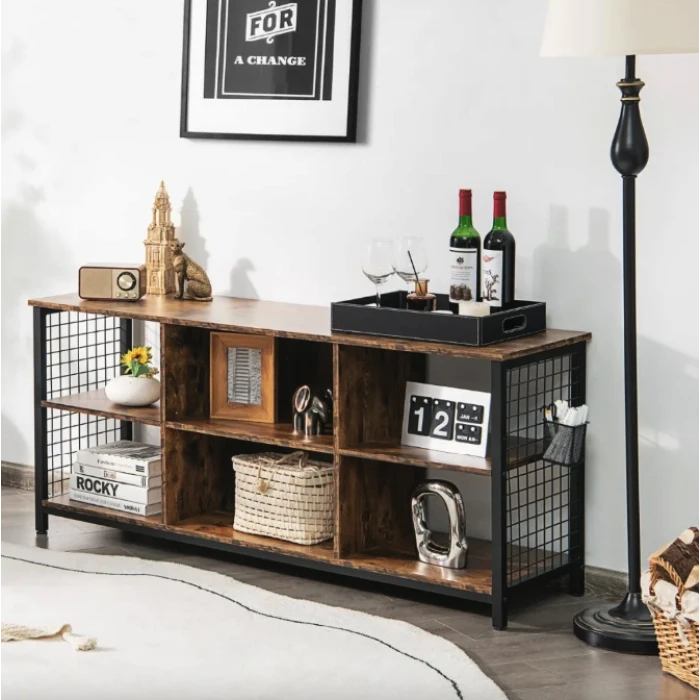 Тумба під ТВ Costway Ketrin в стилі Loft