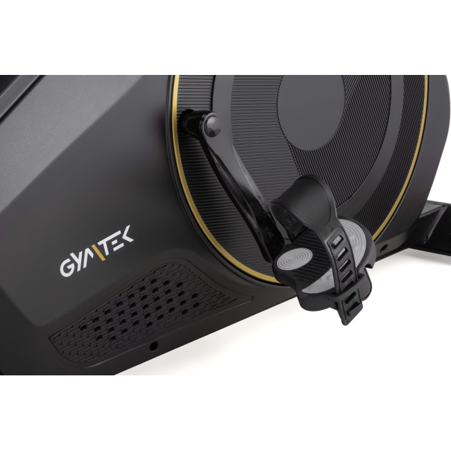 Горизонтальный велотренажер Gymtek XBR6000 электромагнитный золотистый