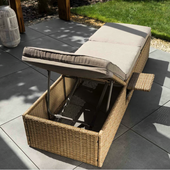 Садовый шезлонг Di Volio Asco бежевый