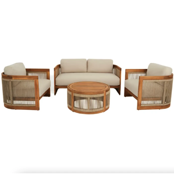 Комплект садових меблів Di Volio Groseto бежевий