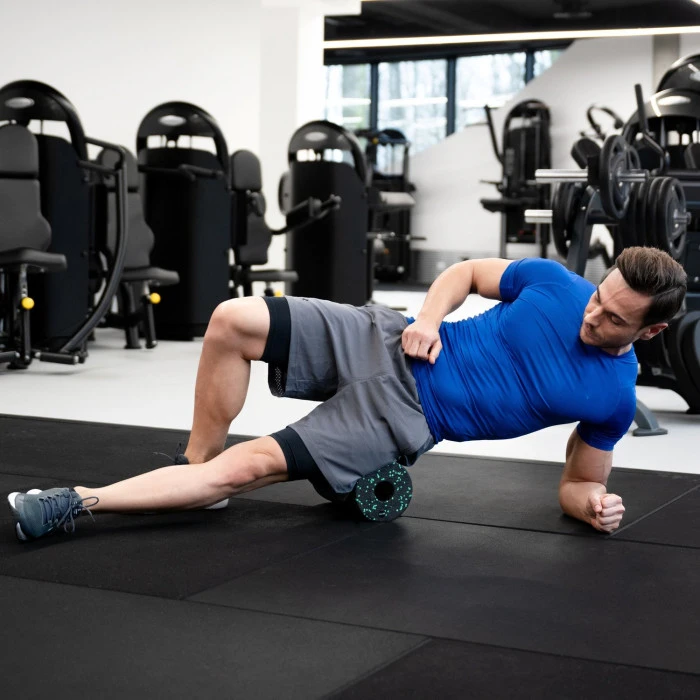 Набір масажерів Gymtek для йоги та фітнесу EPP чорно-зелений