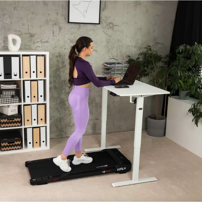 Компьютерный стол с регулируемой высотой Di Volio Amone белый