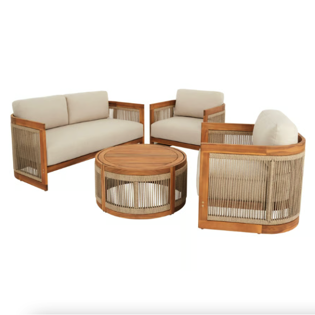 Комплект садовой мебели Di Volio Groseto бежевый