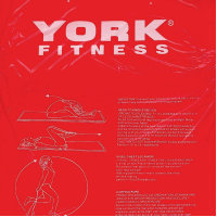 Килимок для вправ двосторонній York Fitness