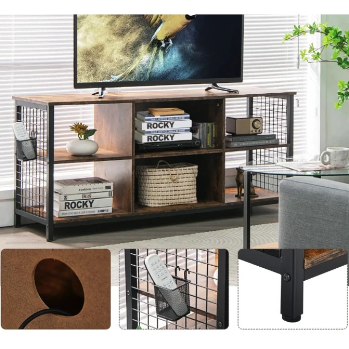 Тумба під ТВ Costway Ketrin в стилі Loft