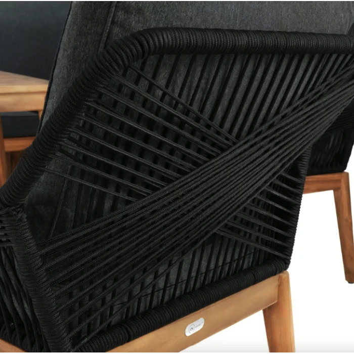 Комплект садовой мебели Di Volio Albenga черный