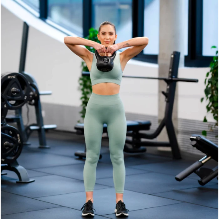 Гиря виниловая Gymtek 3кг черный