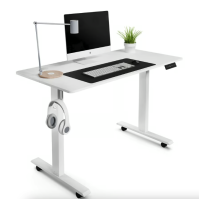 Компьютерный стол с регулируемой высотой Di Volio Amone белый