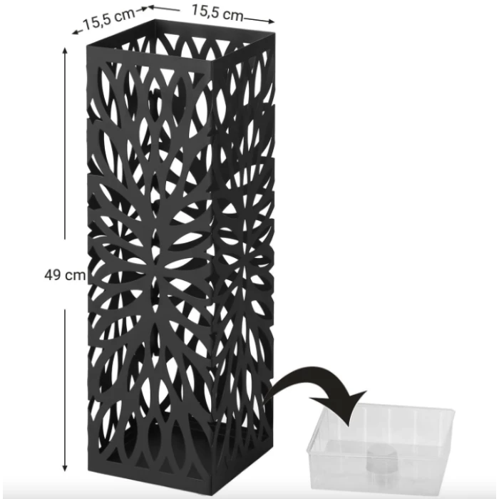 Подставка для зонтов Leobert Flora черный