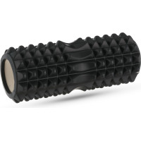 Массажный ролик Gymtek для йоги и фитнеса EVA 33*10,5см черный