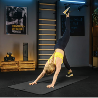 Коврик для йоги TX-019NGM NBR 1см 190х80 чорний