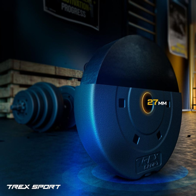 Гантели композитные регулируемые TREX Sport 2х20кг