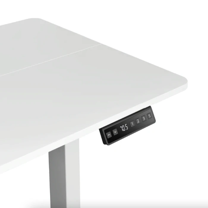Компьютерный стол с регулируемой высотой Di Volio Amone белый