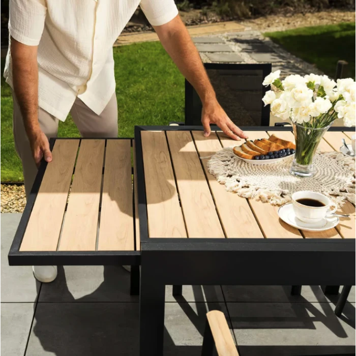 Стол Di Volio Comlo раздвижной бежевый