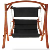 Садова гойдалка Di Volio Pergia двомісна сірий