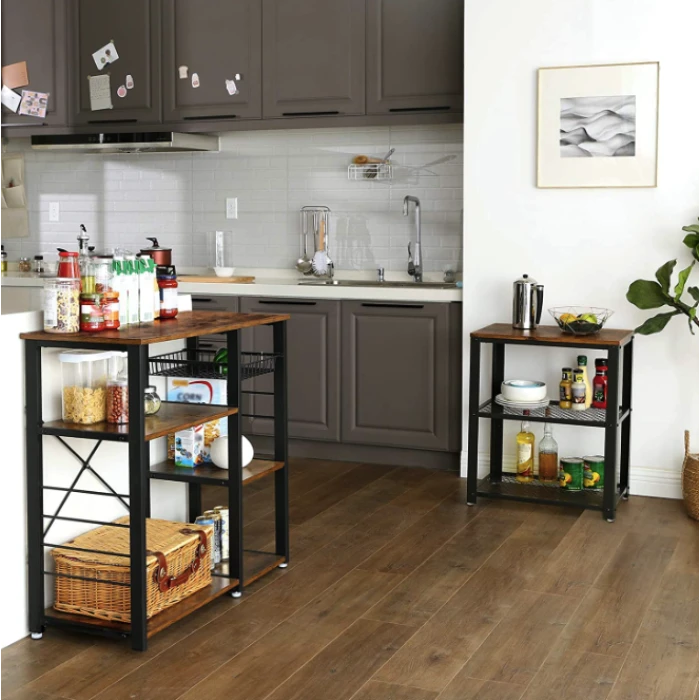 Стеллаж Leobert Kasper – кухонный остров в стиле Loft