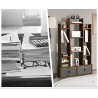 Стеллаж Costway Drawer в стиле Loft