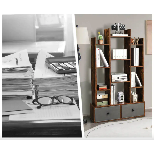 Стеллаж Costway Drawer в стиле Loft