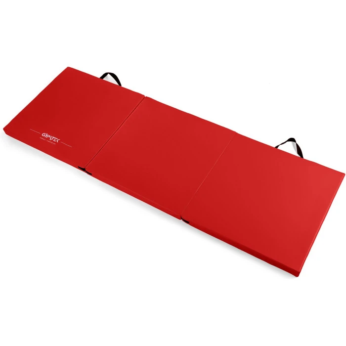 Мат гімнастичний твердий Gymtek 5см червоний
