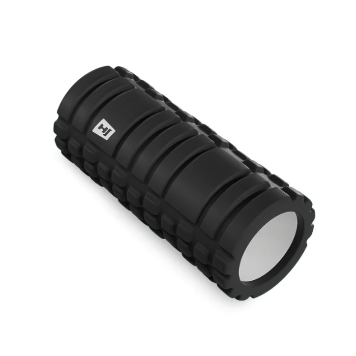 Роллер масажер (валик, ролик) Hop-Sport EVA 33см HS-A033YG чорний