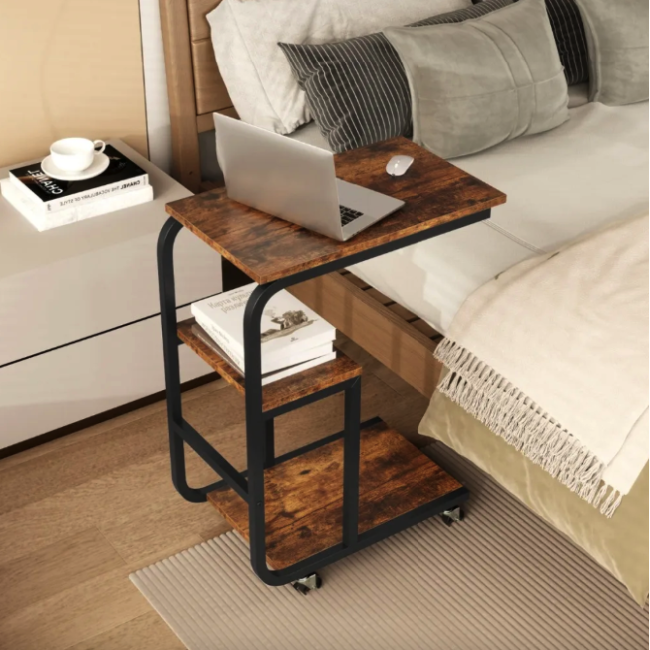 Журнальный столик приставной Costway Tavolino 2шт в стиле Loft