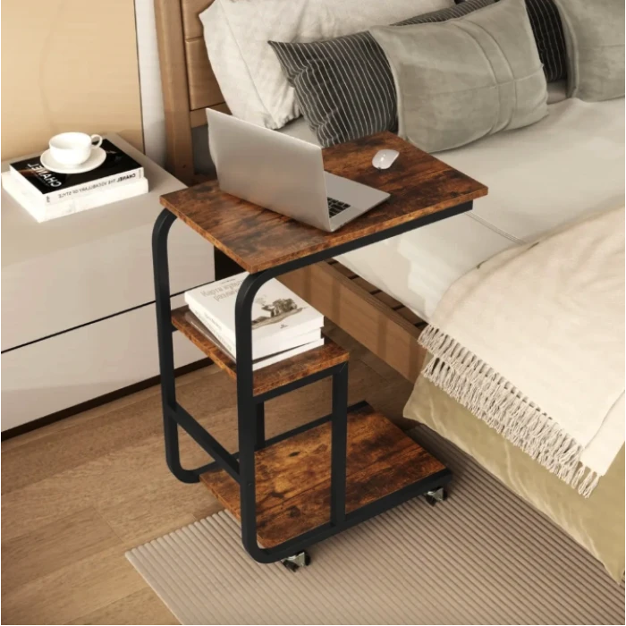 Журнальный столик приставной Costway Tavolino 2шт в стиле Loft