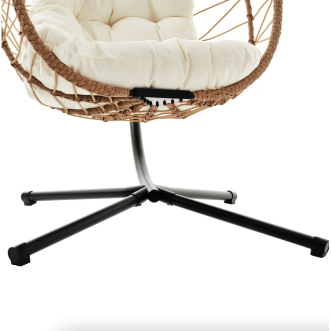 Підвісне крісло-кокон Di Volio Corta одномісне бежевий