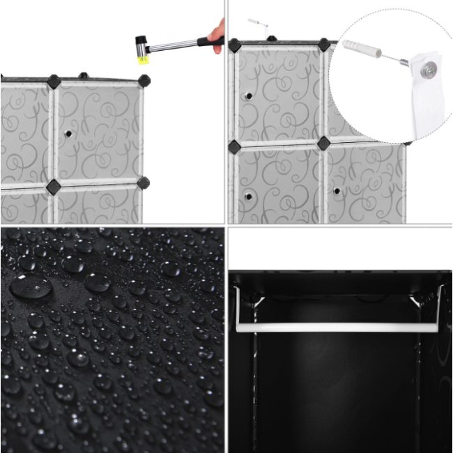 Модульный шкаф Leobert Modern New с полками для одежды