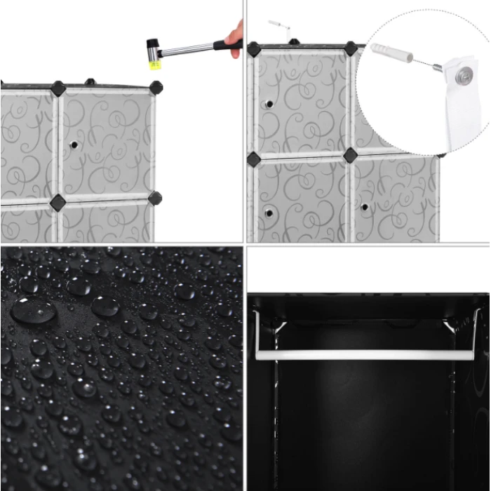 Модульный шкаф Leobert Modern New с полками для одежды