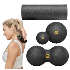 Набір масажерів Trex Sport TX-025EPS 4в1 для йоги та фітнесу чорний