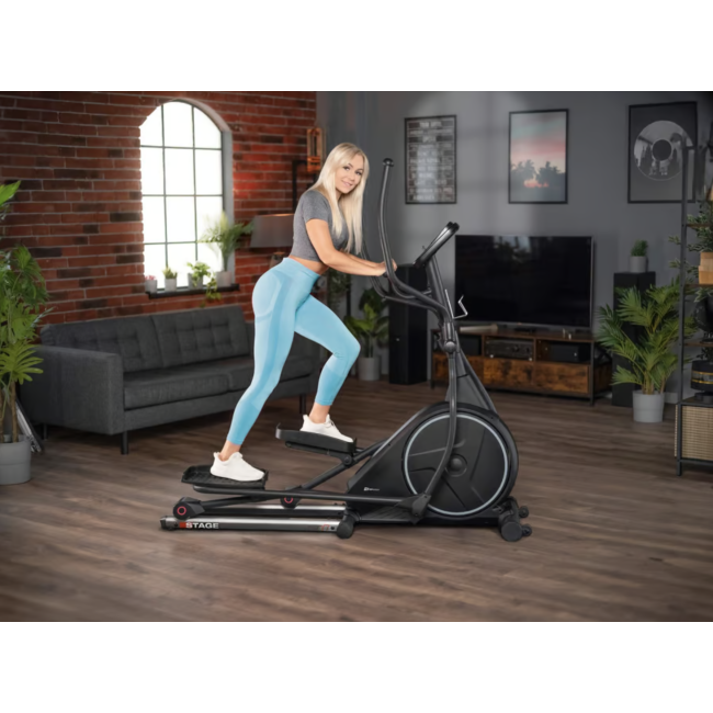 Орбітрек Hop-Sport HS-160CF Stage електромагнітний сірий