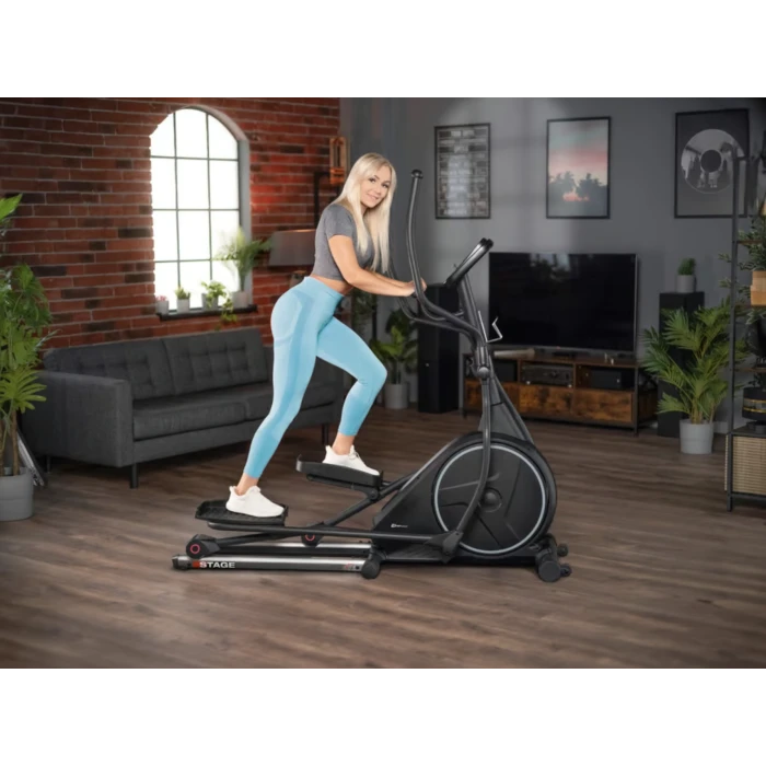 Орбитрек Hop-Sport HS-160CF Stage электромагнитный серый