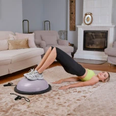 Балансировочная платформа Bosu HS-L058 сиреневая.
