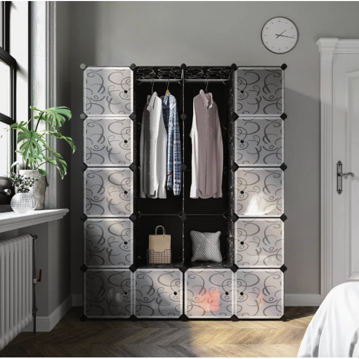 Модульный шкаф Leobert Modern New с полками для одежды