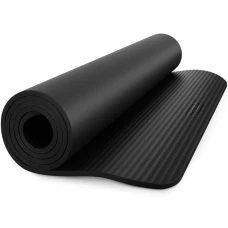Коврик для йоги TX-019NGM NBR 1см 190х80 черный