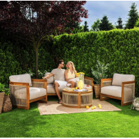 Комплект садовой мебели Di Volio Groseto бежевый