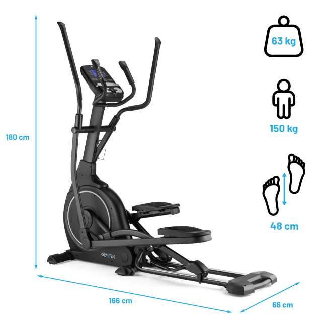Орбитрек Gymtek XCF7000 электромагнитный