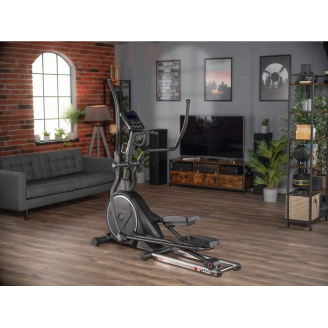 Орбітрек Hop-Sport HS-160CF Stage електромагнітний сірий