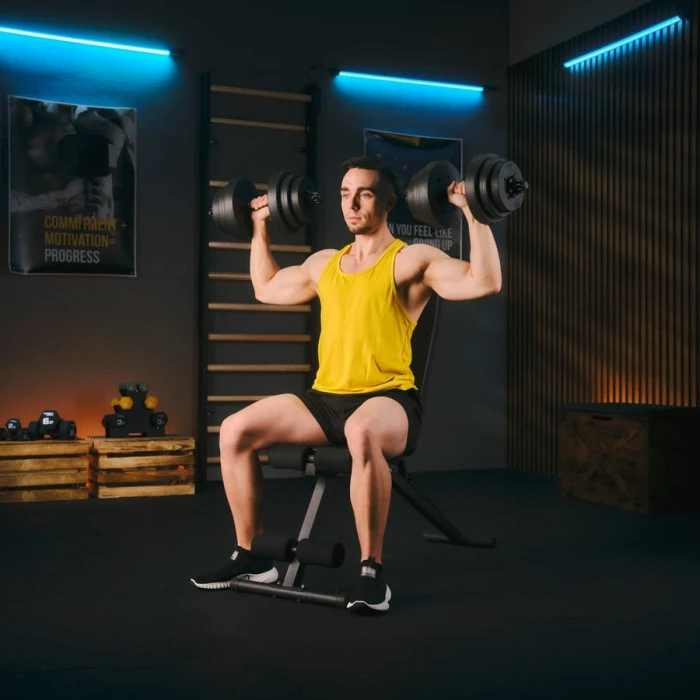 Гантели композитные регулируемые TREX Sport 2х20кг