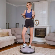 Балансировочная платформа Bosu HS-L058 сиреневая.