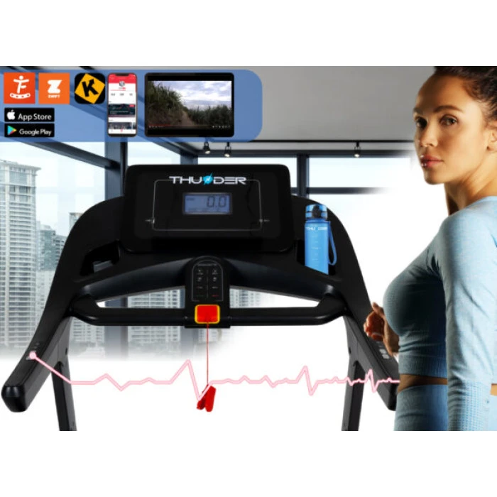 Беговая электрическая дорожка THUNDER PHENOM-S-BLACK