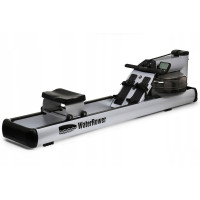 Веслувальний тренажер водний WaterRower M1 LoRise S4 Aluminum сірий