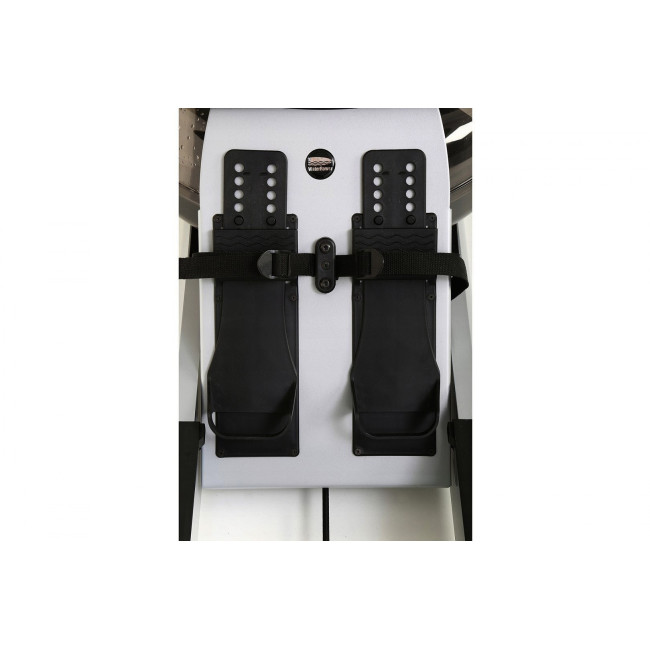 Гребной водный тренажер WaterRower M1 LoRise S4 Aluminum серый